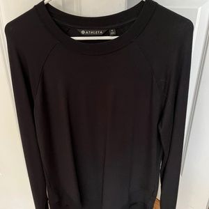 Women's Athleta Mindset Black Sweatshirt